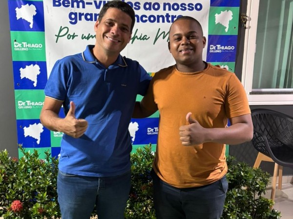 Gabriel Edson declara apoio ao projeto “Por uma Bahia Melhor”, de Thiago Gilleno